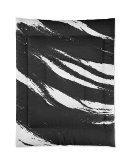 High Creek Black & White Comforter